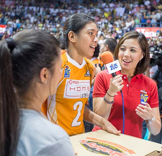 Even with her spectacular performance that day, Valdez paid tribute to her teammates who came together to serve a powerhouse game.