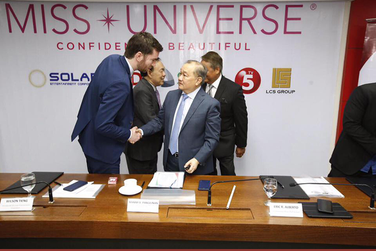 65th Miss Universe Contract Signing