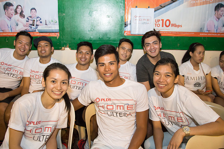 After the exhibition games, there was a Meet and Greet session with Team Amihan and Bagwis