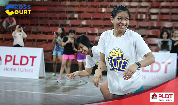 Alyssa Valdez Skills Camp at Southwestern University Cebu 2016