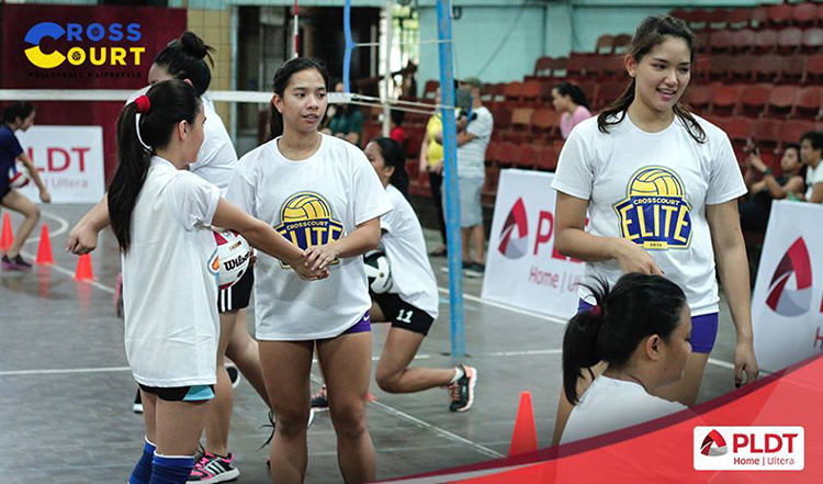 Alyssa Valdez Skills Camp at Southwestern University Cebu 2016