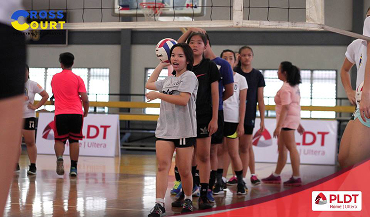 Alyssa Valdez Skills Camp at TIP Manila 2016