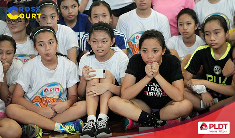 Alyssa Valdez Skills Camp at TIP Manila 2016