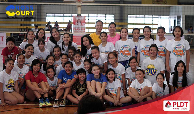 Alyssa Valdez Skills Camp at TIP Manila 2016