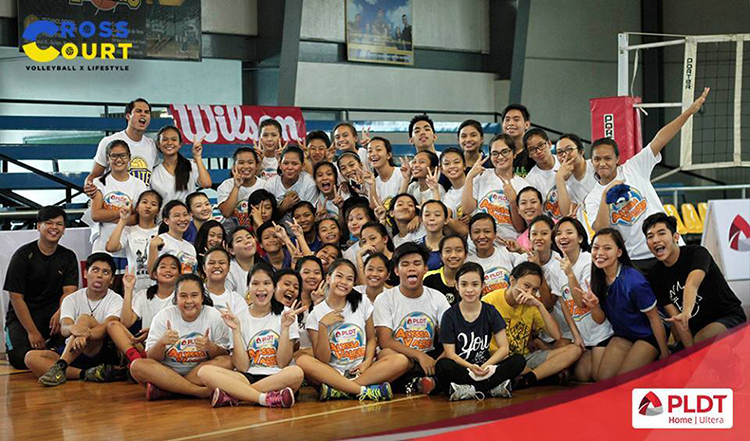 Alyssa Valdez Skills Camp at TIP Manila 2016