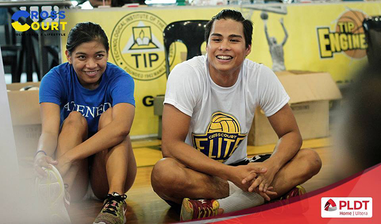 Alyssa Valdez Skills Camp at TIP Manila 2016