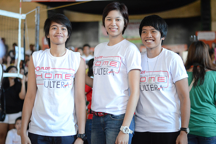 Ara Galang, Mika Reyes, Kim Fajardo