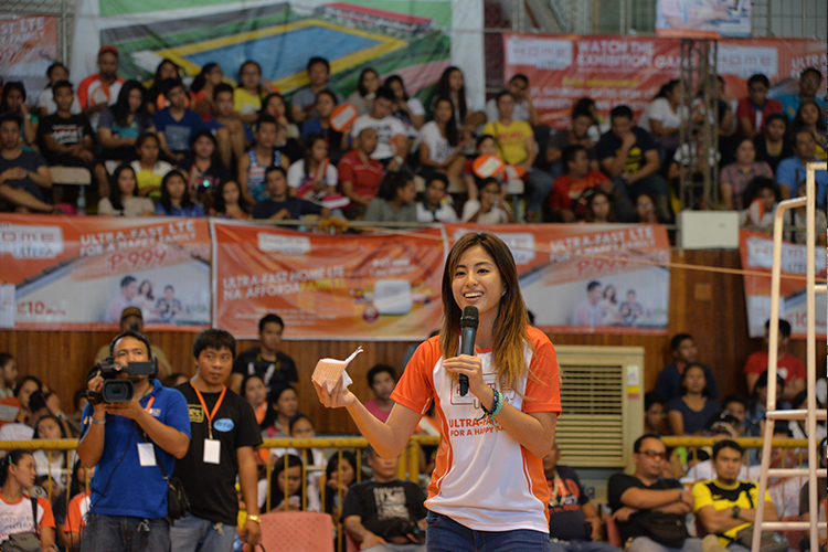 Ateneo Lady Eagle and volleyball standout Gretchen Ho delivered an inspirational message to the sports enthusiasts of Iloilo where she highlighted the importance family’s support in achieving dreams.