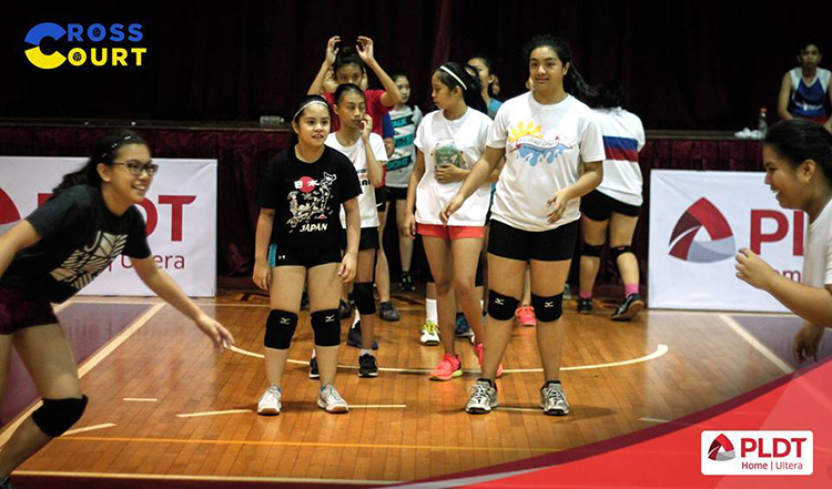 Alyssa Valdez Skills Camp at CSA Binan, Laguna 2016