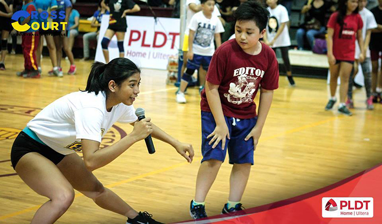 Alyssa Valdez Skills Camp at CSA Binan, Laguna 2016