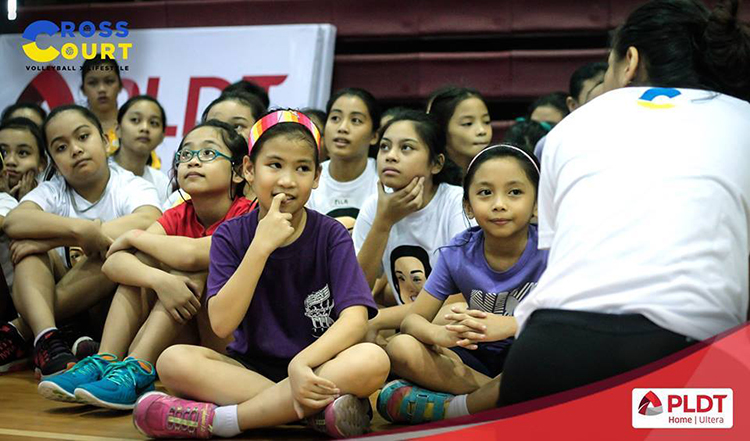 Alyssa Valdez Skills Camp at CSA Binan, Laguna 2016