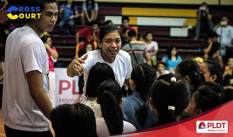 Alyssa Valdez Skills Camp at CSA Binan, Laguna 2016