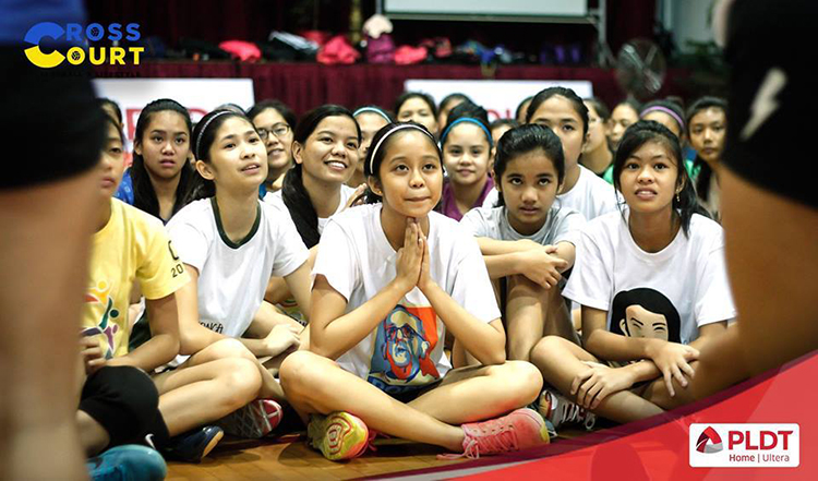 Alyssa Valdez Skills Camp at CSA Binan, Laguna 2016