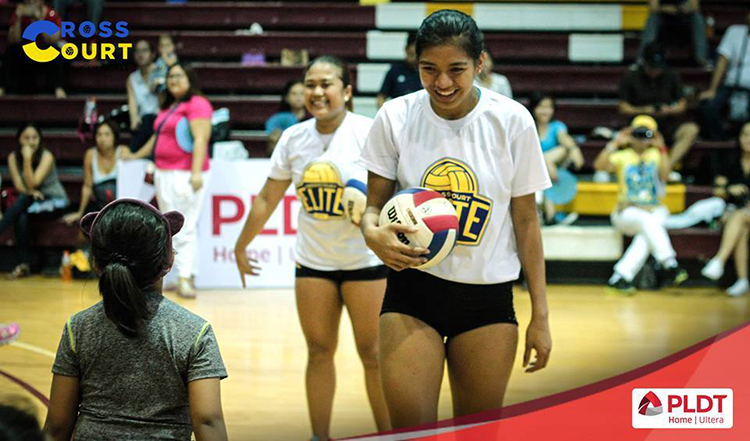 Alyssa Valdez Skills Camp at CSA Binan, Laguna 2016