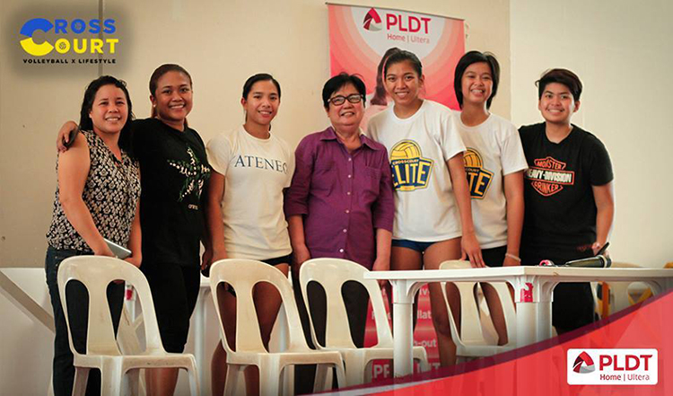 Alyssa Valdez Skills Camp at Ateneo de Davao University 2016