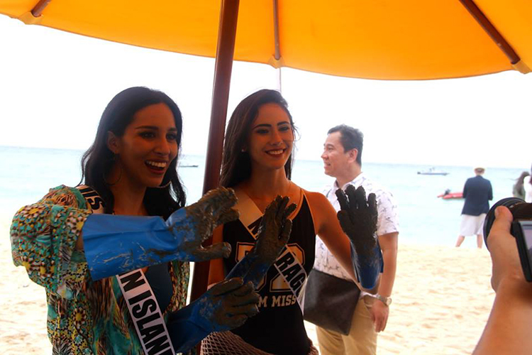 Miss Universe in Boracay