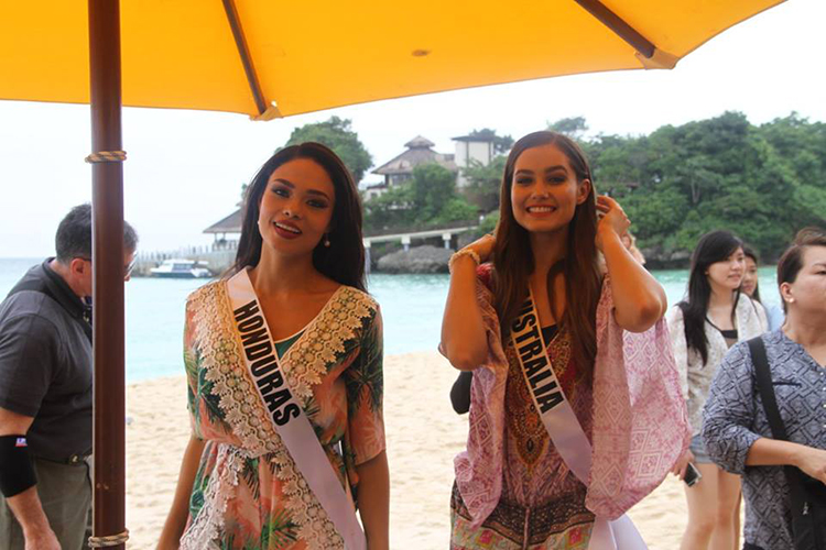 Miss Universe in Boracay