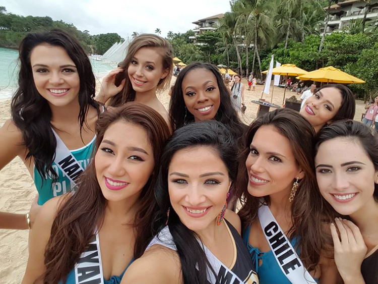 Miss Universe in Boracay