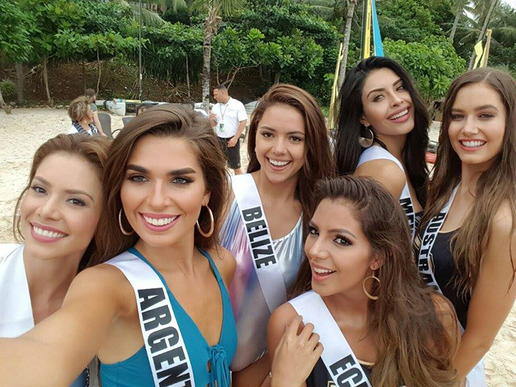 Miss Universe in Boracay