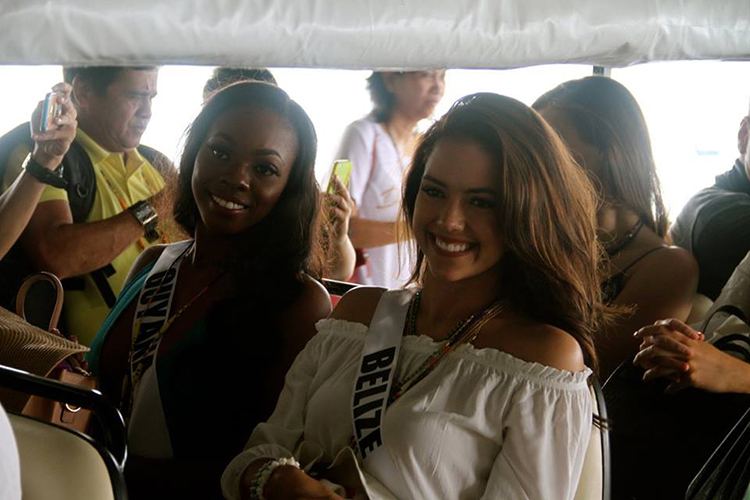 Miss Universe in Boracay