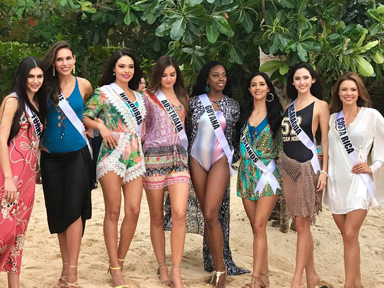 Miss Universe in Boracay