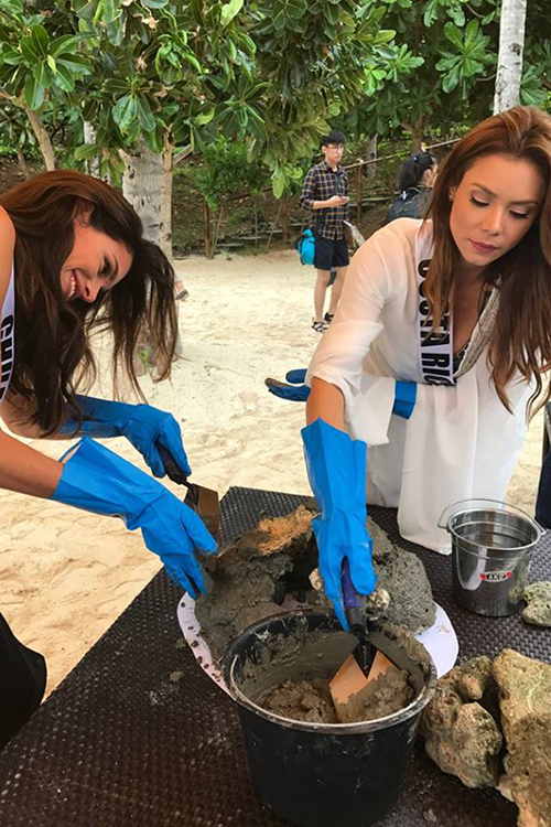 Miss Universe in Boracay