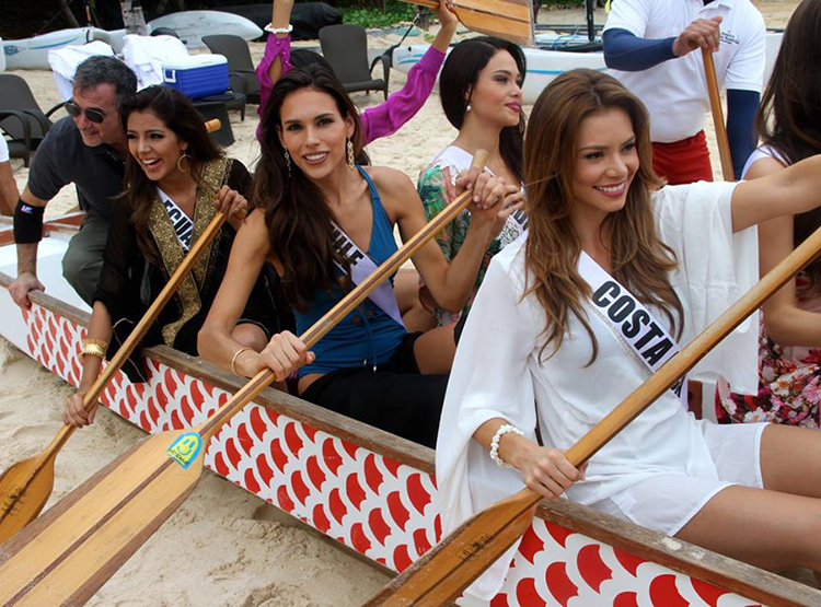 Miss Universe in Boracay