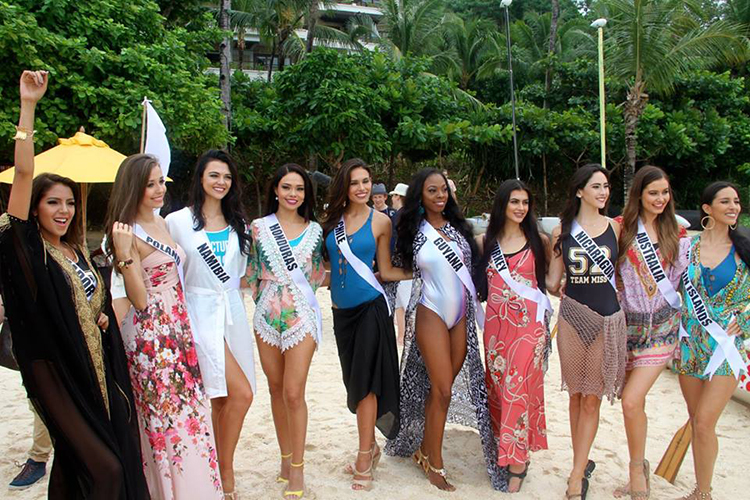 Miss Universe in Boracay