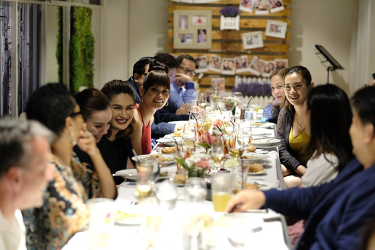 Miss Universe Pia Wurtzbach's birthday in Manila