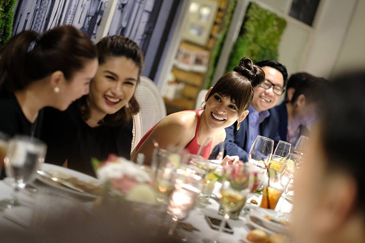 Miss Universe Pia Wurtzbach's birthday in Manila