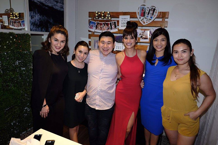 Miss Universe Pia Wurtzbach's birthday in Manila