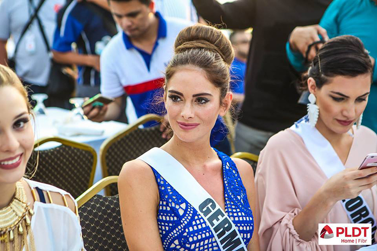 PLDT HOME Fibr Miss Universe visits Batangas