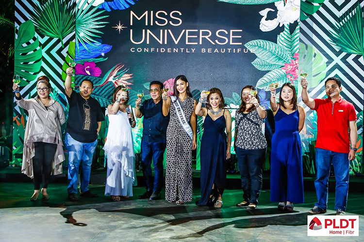 PLDT HOME Fibr Miss Universe visits Batangas