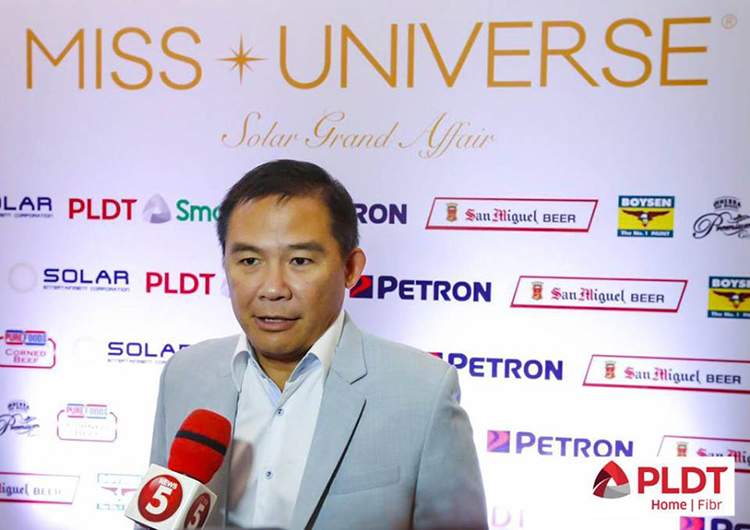 PLDT HOME Fibr powers Miss Universe