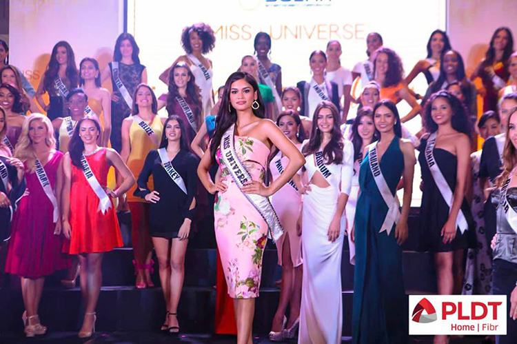 PLDT HOME Fibr powers Miss Universe