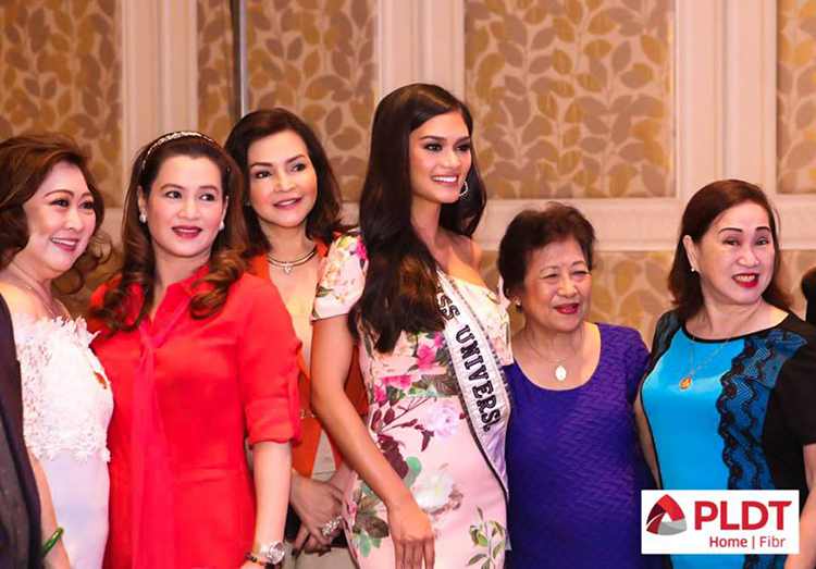 PLDT HOME Fibr powers Miss Universe