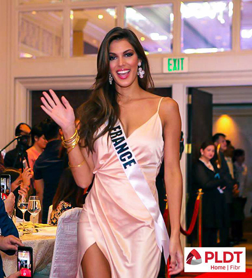 PLDT HOME Fibr powers Miss Universe