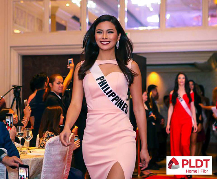 PLDT HOME Fibr powers Miss Universe