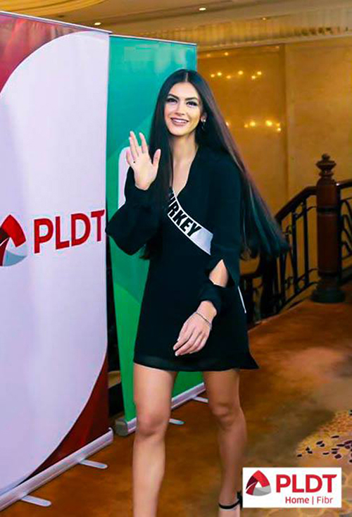 PLDT HOME Fibr powers Miss Universe