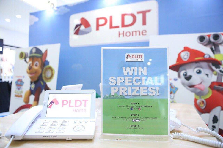 PLDT Home Telpad presents PawPatrol