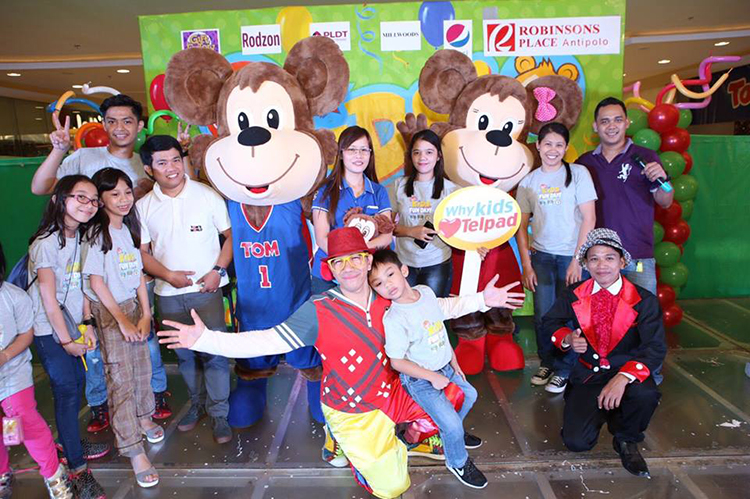 #PLDTHOMETelpad Tom's World Kids' Fun Day