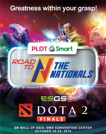 PLDT, Smart gear up for 'Road to the Nationals' DOTA 2 and Tekken 7 finals